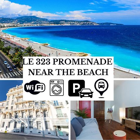 Le 323 Prom - 2 Chambres - Ac - Parking - Tram Et Supermarche Proches - Front De Mer Νίκαια Εξωτερικό φωτογραφία